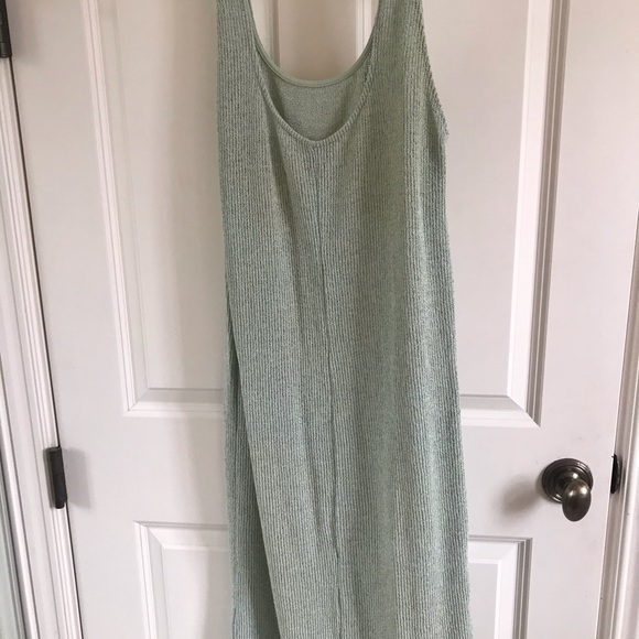 Zara maxi knit blue dress - Picture 3 of 3